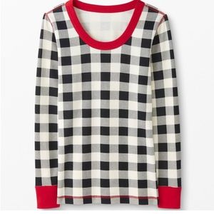 Hanna Anderson PJ Buffalo Plaid Shirt